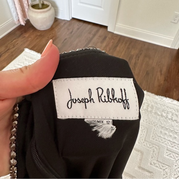 Joseph Ribkoff Crystal Embellished Dress 183026 $234 - Picture 4 of 6